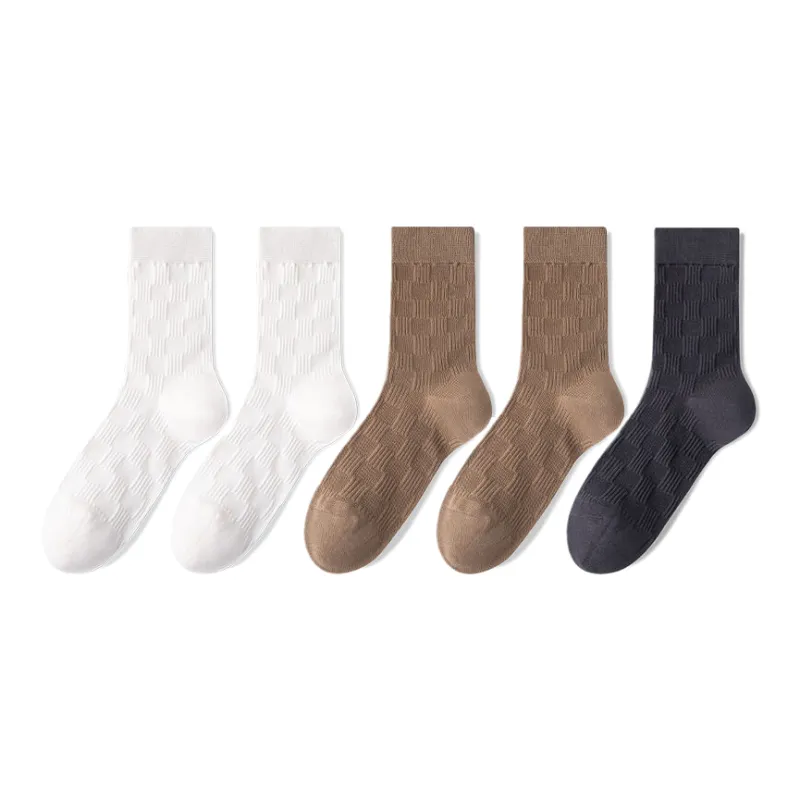 Lan Miao Mid Calf Socks Men's 5 Pack-9