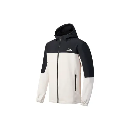 Erke Jackets Unisex Cheese White