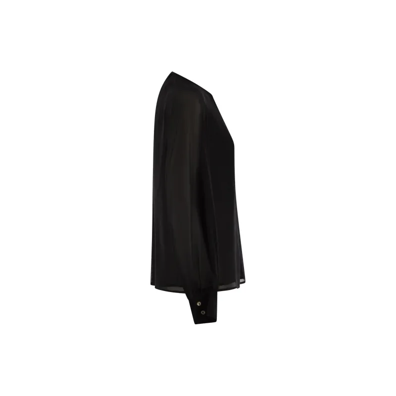 MaxMara Studio Crewneck Long Sleeved Top-2