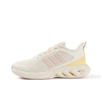 Adidas ALL DAY POWER Cushioning Wear-Resistant Low-Top Casual Running Shoes Women's Beige Pink