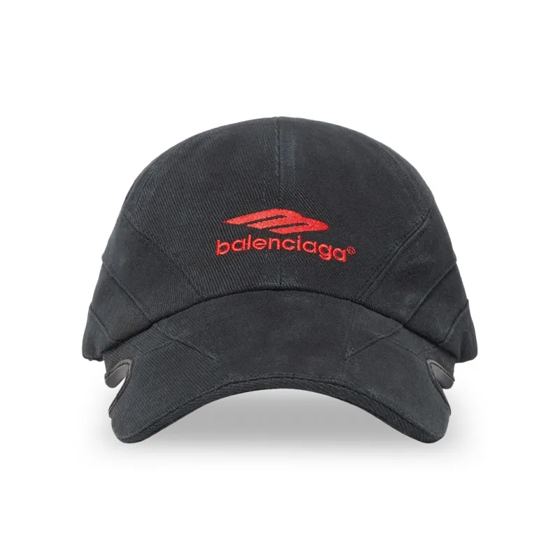 Balenciaga Logo Print Cap-0