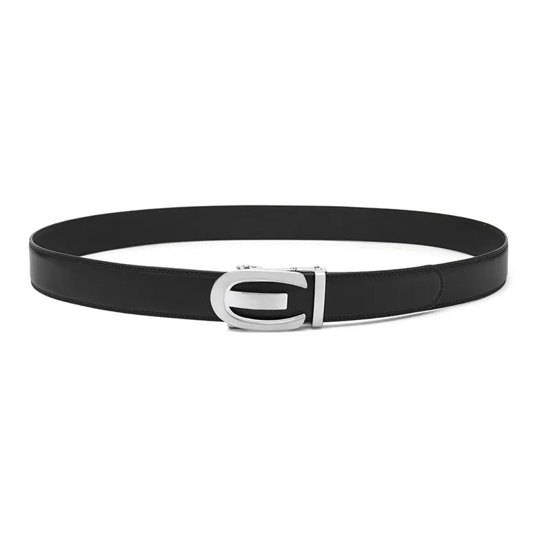 FREE RABBITⅡ Versatile Automatic Buckle Business Belt For Young And Middle Aged Casual Wear Width 3.5cm Men's-4