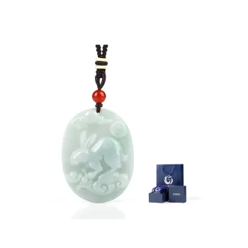 Yi Zhen Ge Glutinous Jade Jadeite Pendants Unisex