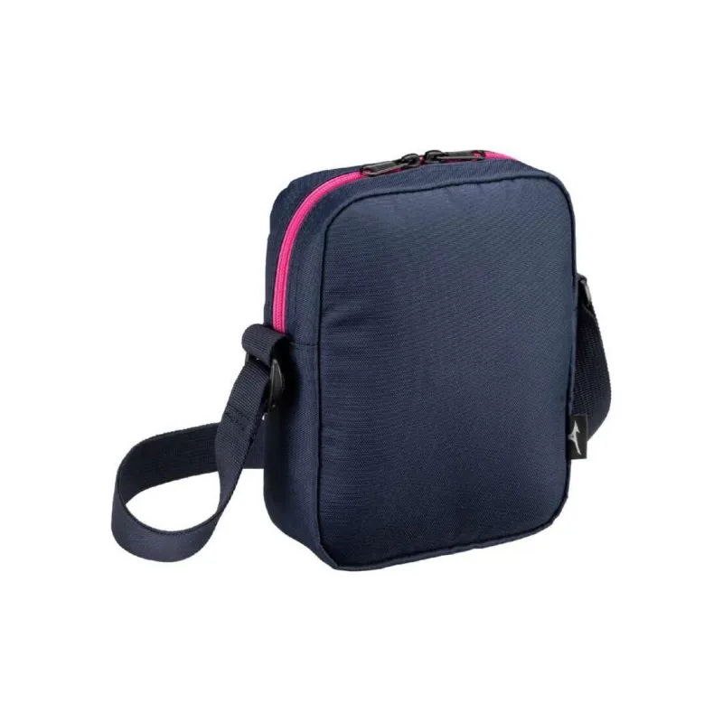 Mizuno Polyester Crossbody Bag Shoulder Bag Mini Unisex Marine Blue & Pink-1