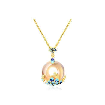 MOVER Chalcedony Jade Necklaces Women's