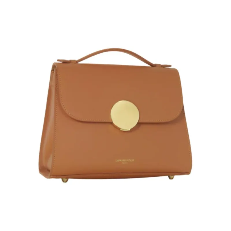Le Parmentier Genuine Leather Shoulder Bag Crossbody Bag Handbag Regular Women's Cognac-1