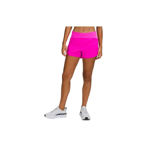 Lululemon Sports Shorts Women's Rose Red