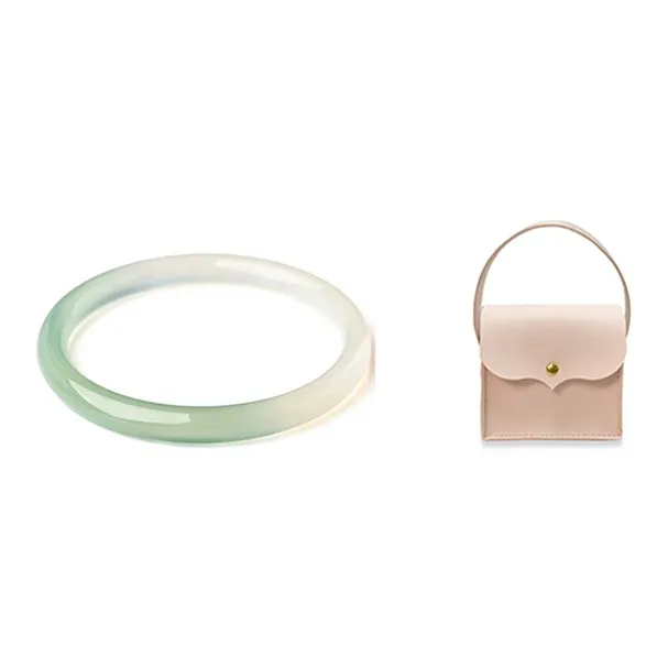 Yuanyanghuangjin Chalcedony Bangles Women's-8