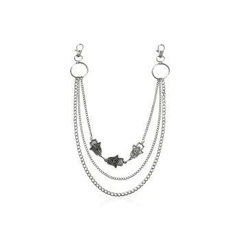 Yamaichi Maru Metal Pants Chains Unisex