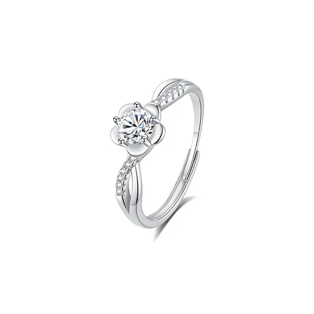 Asia Star 925 Sterling Silver Rings Women's-0