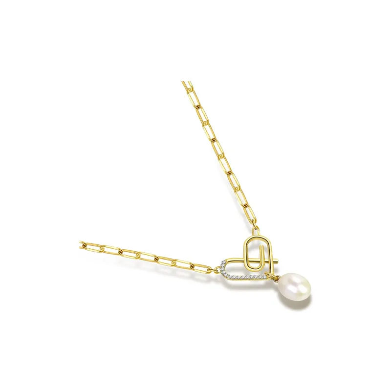 HEYUISLAND Copper Necklaces Women's Gold-2