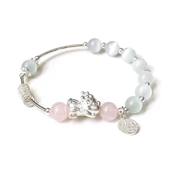 FROMLOVER Alloy With Artificial Gemstones Bracelets Women's