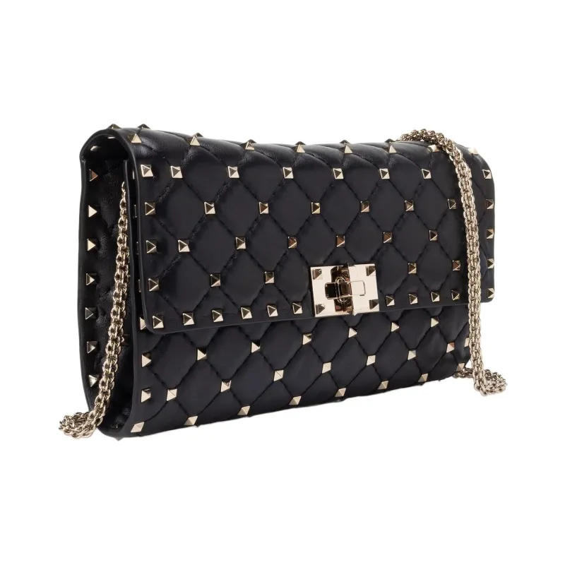 Valentino Garavani Rockstud Spike Chain Crossbody Bag-1