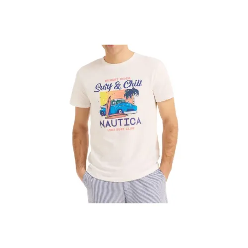 NAUTICA T-Shirts Men Bright White