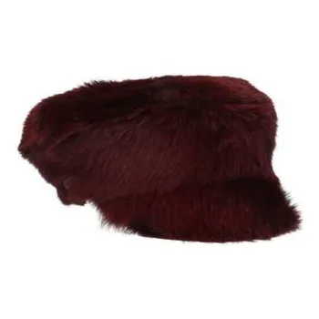 PRADA Berets Women's Red Brown