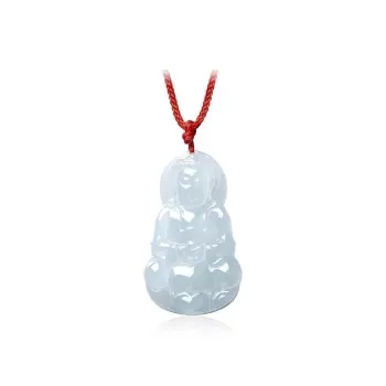 FMC Ice Glutinous Jadeite Necklaces Unisex
