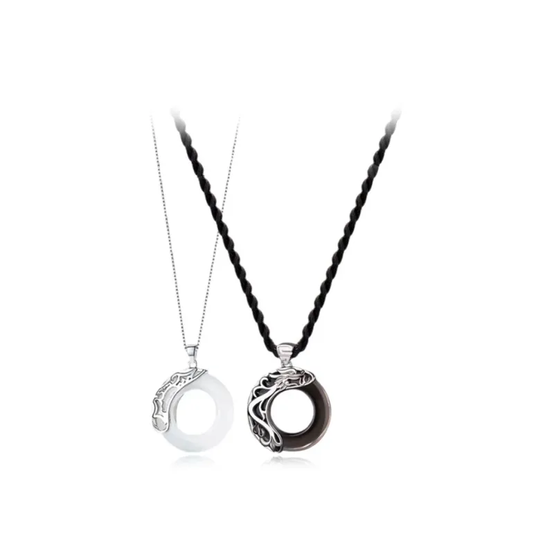 Inkopper Resin Necklaces Unisex-7