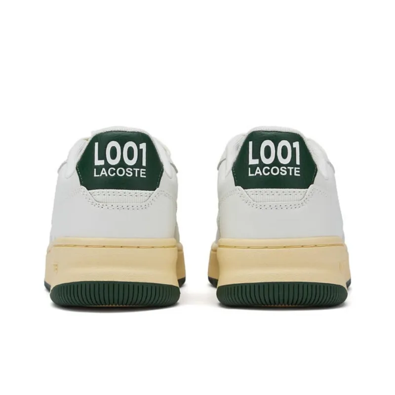 LACOSTE Low Top Skateboard Shoes Women's Ecru-3