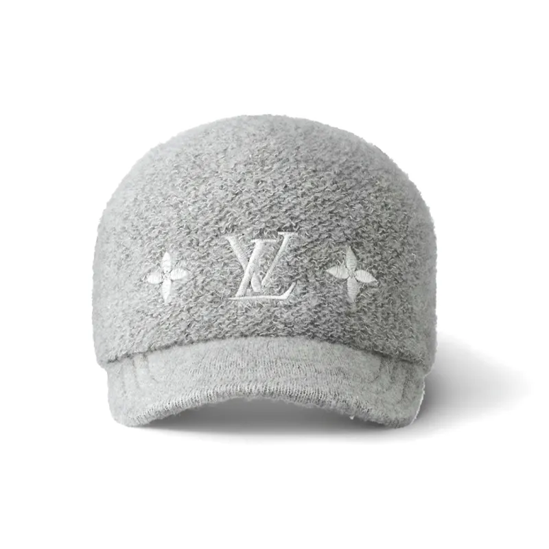 LOUIS VUITTON Wool, Polyamide Baseball Caps Women's Gray-0