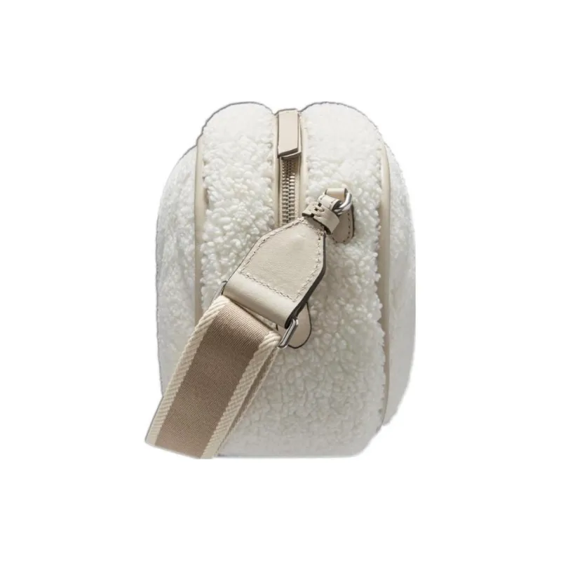 Moncler Fabric Shoulder Bag, Crossbody Bag Women's White-1