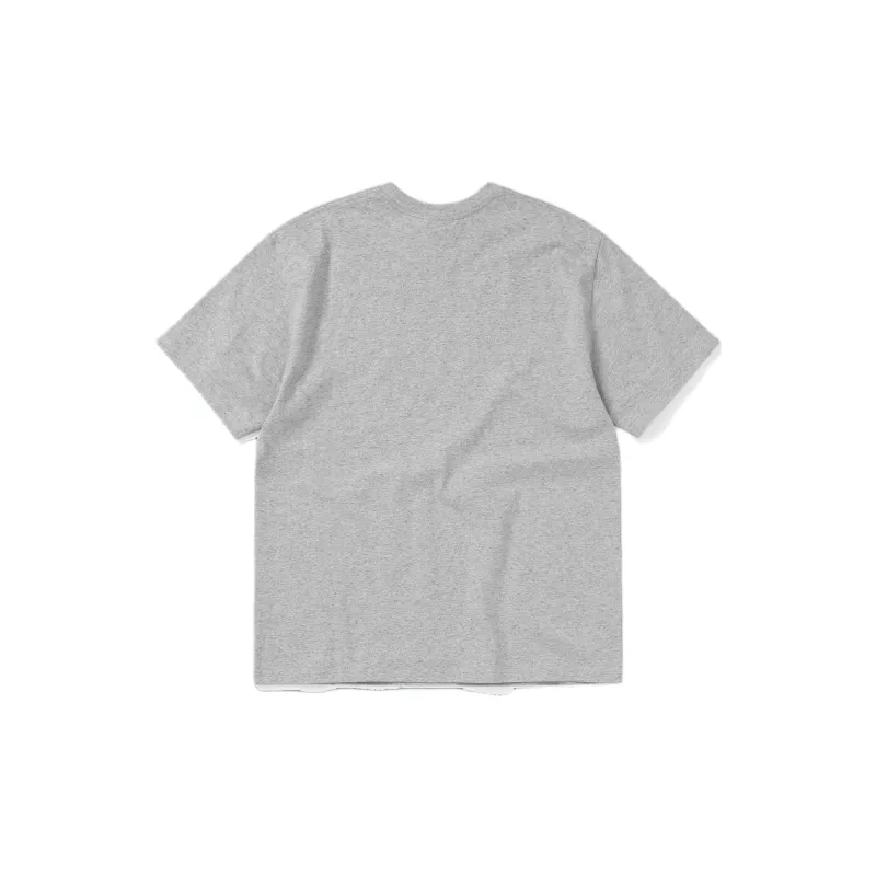 Thisisneverthat Long Field Collaboration FW24 T Shirt Unisex Gray-1