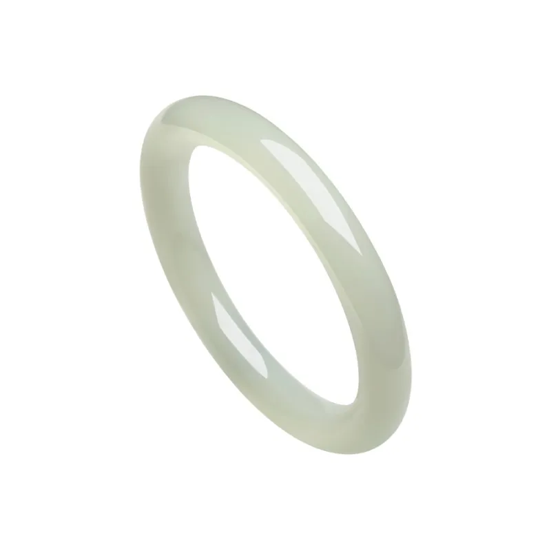 ZHOU LIU FU Bangles Green Jade Women's-3