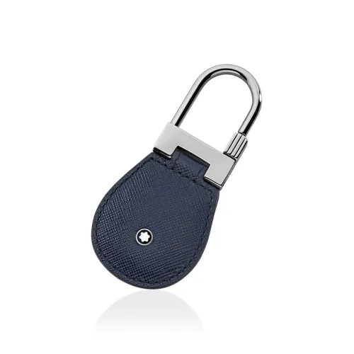 MONTBLANC Keychains Unisex Silver/Blue