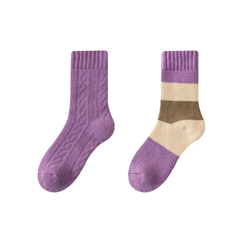 MIIOW Mid Calf Socks Women's Combo Set-13