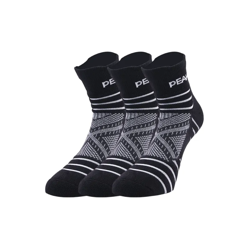 PEAK Mid Calf Socks Unisex 3 Pack-5