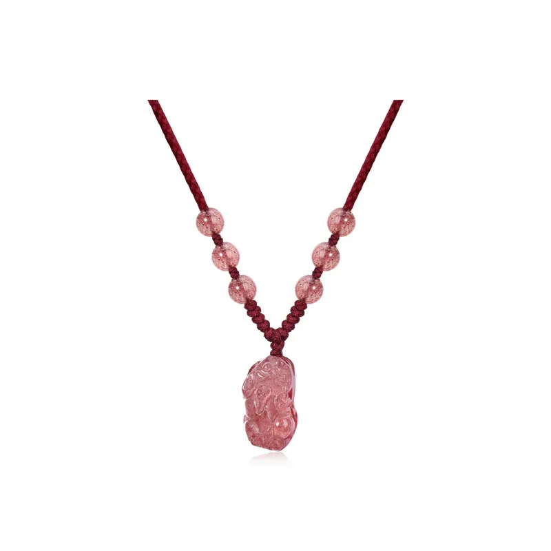 Bermuda Eyes Obsidian Jade Necklaces Unisex-2