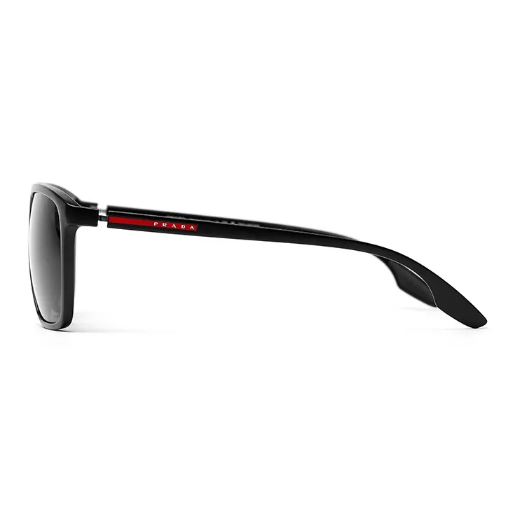 PRADA Plate Frame Square Sunglasses Men's-2