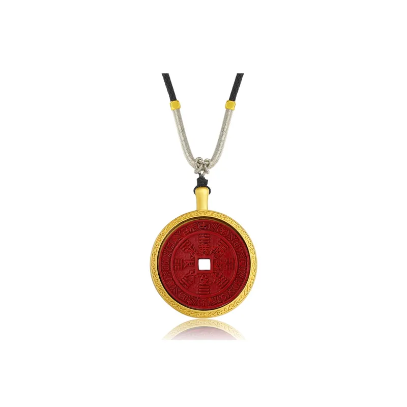 QUIET LOVE Cinnabar Necklaces Unisex-4
