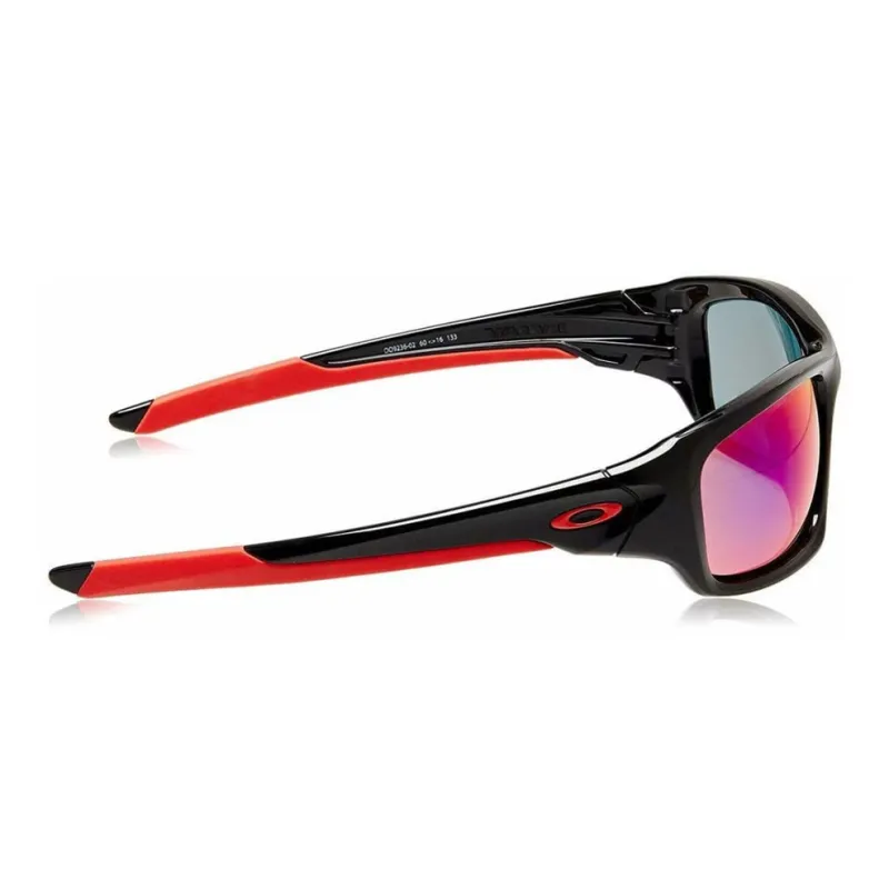 Oakley Plastic Irregular Shape Sunglasses Men's Black-2