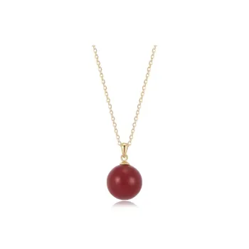 Jade Linmen Cinnabar Jade Necklaces Women's