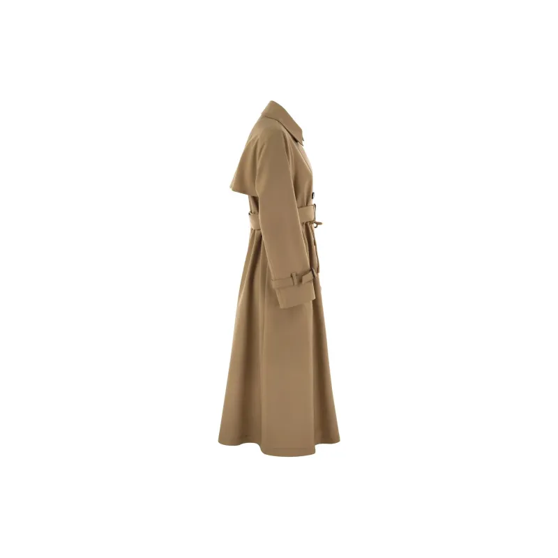 WEEKEND MaxMara Double Breasted Belted Coat-2