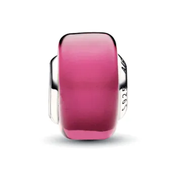 Pandora Glass Pendants Women's Pink