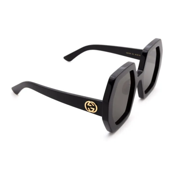 GUCCI Oversized Heptagon frame Sunglasses-2