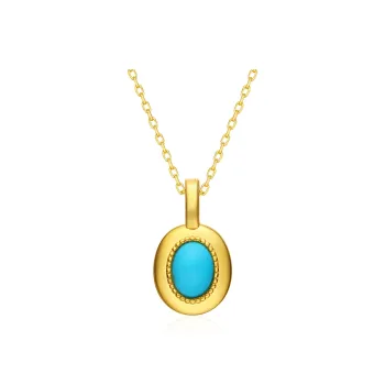 ME LUXE Turquoise Necklace, Niche Elegance Women's