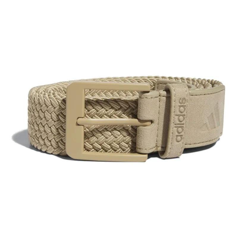 Adidas Polyester Polyurethane Belt Men's Brown Width 3.75cm-0