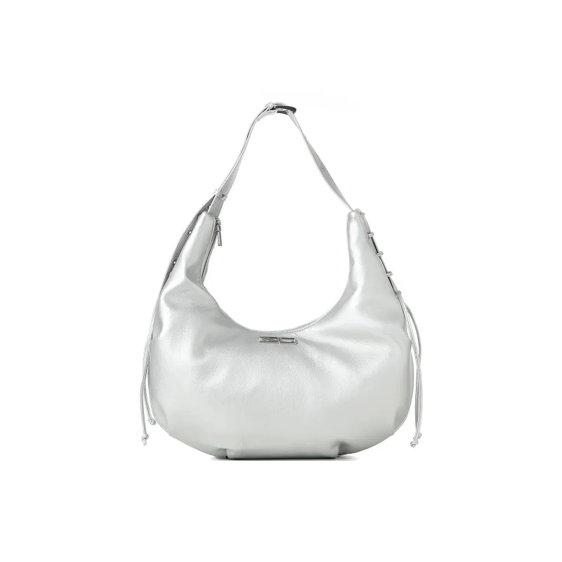 SQUARE Line Cow Leather Shoulder Bag Regular Women's Multicolor-5