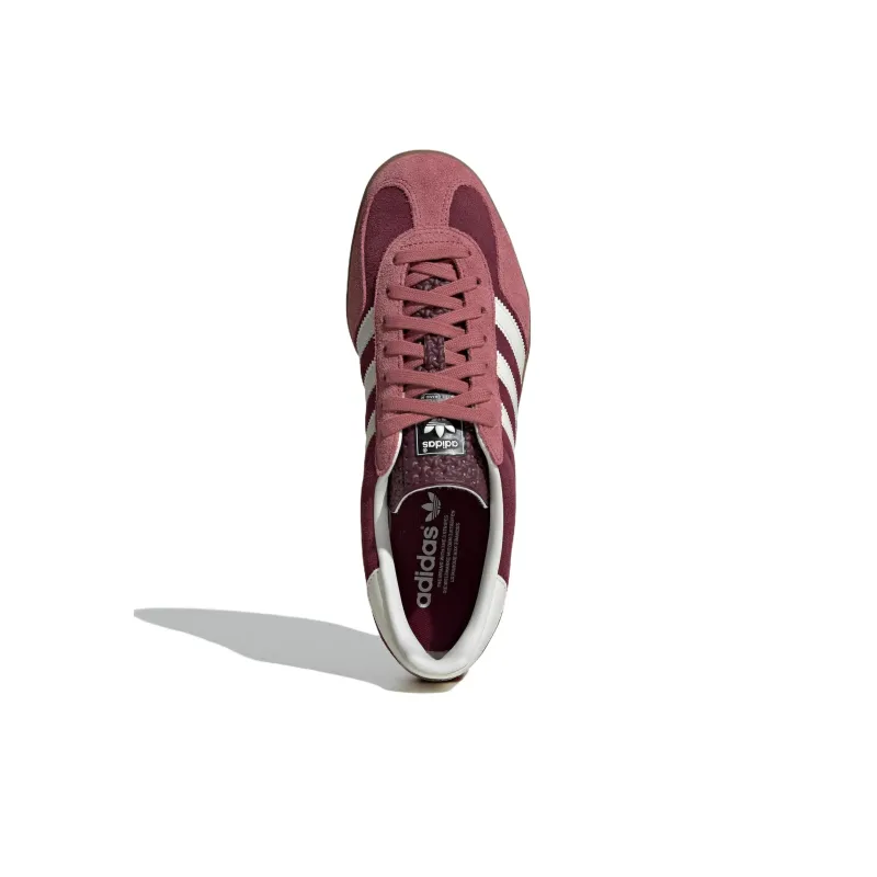 Gazelle Adidas Originals Indoor 'Maroon Preloved Crimson'-4