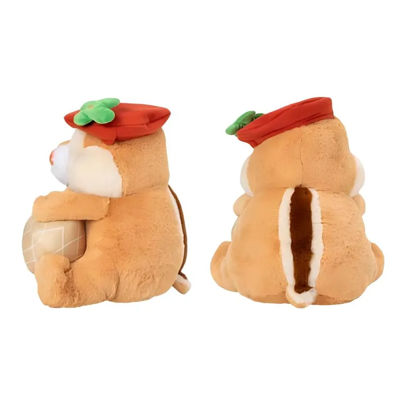 Disney Figure Print Good Persimmon Peanut Collection Dale Dolls Plush Doll 18cm/26cm Height-1
