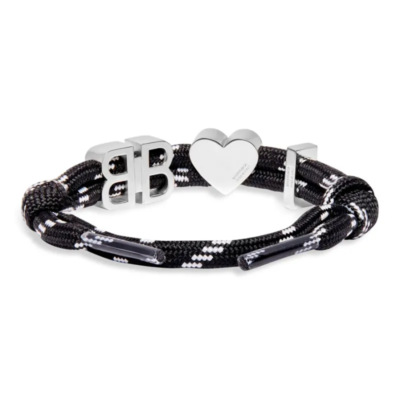 Balenciaga Brass Bracelets Women's Black-2