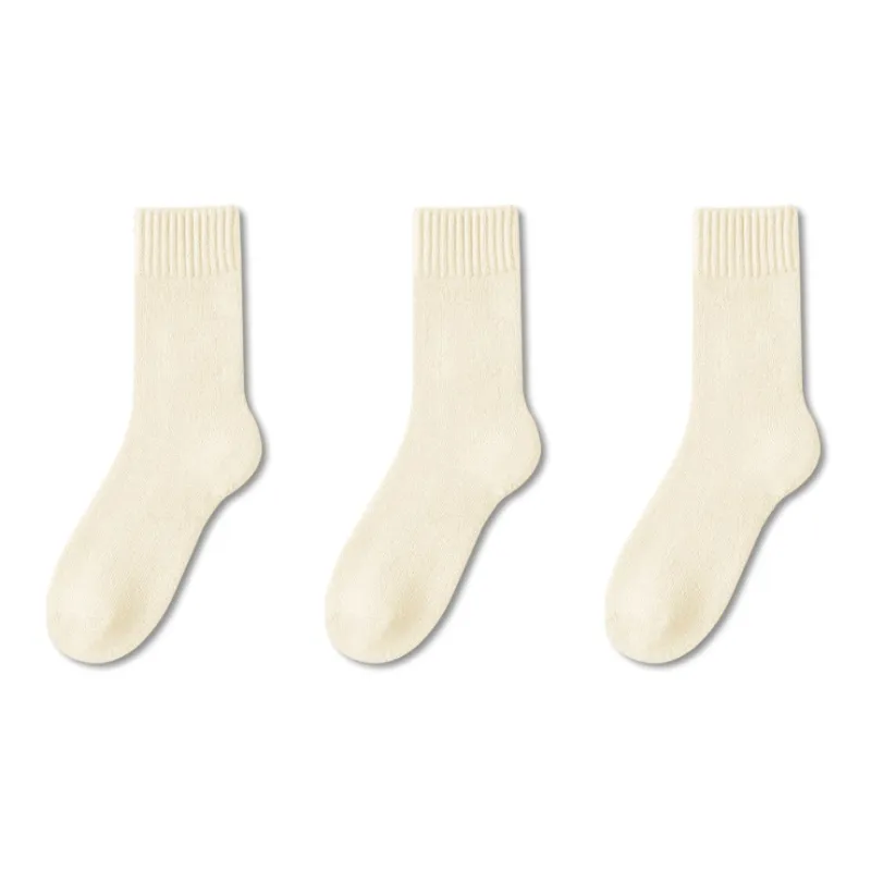 Mulong Family Mid Calf Socks Unisex 3 Pack-100