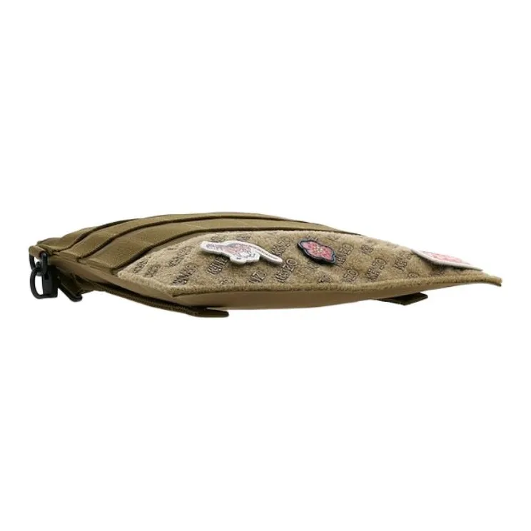 KENZO Paris Patch detail Messenger Bag-4