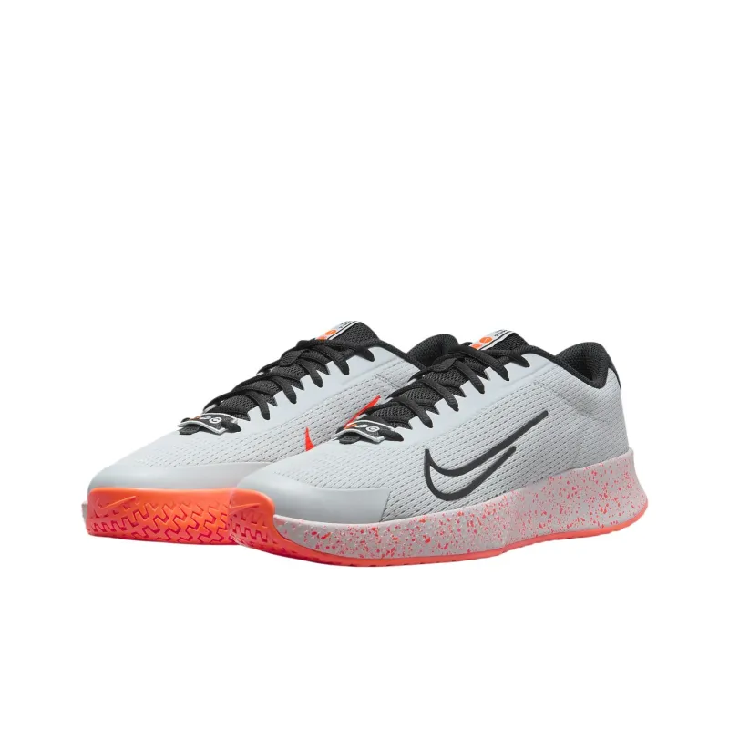 Nike Court Vapor Lite 2 Hc Premium Pure Platinum Hyper Crimson Black-2