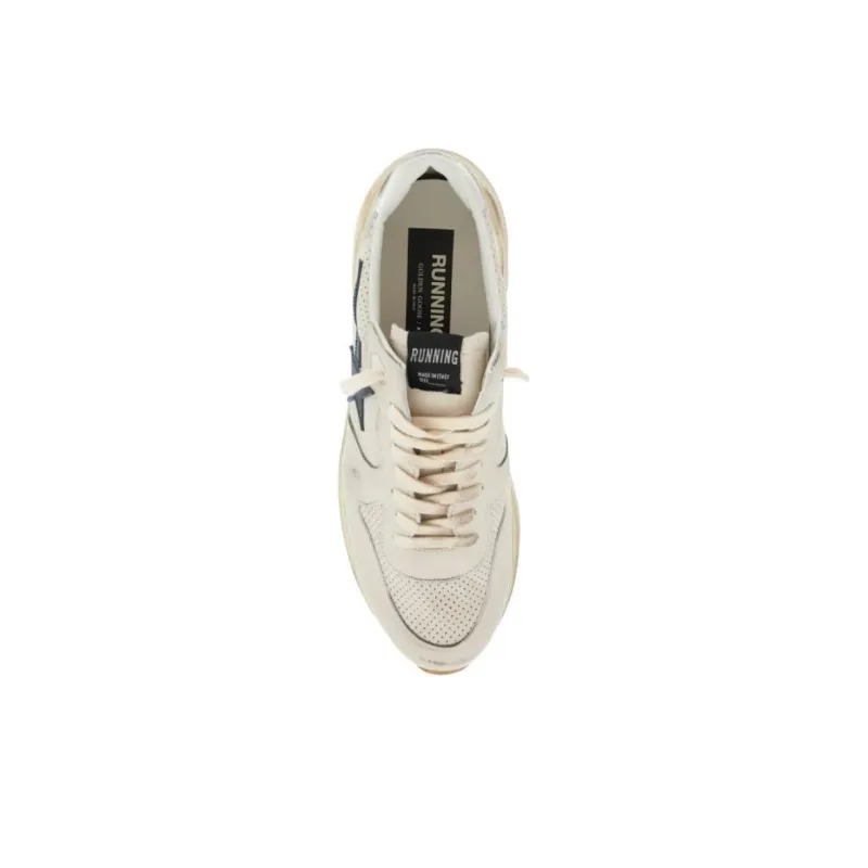Golden Goose Running Sole Low Top Running Shoes Men's White-4