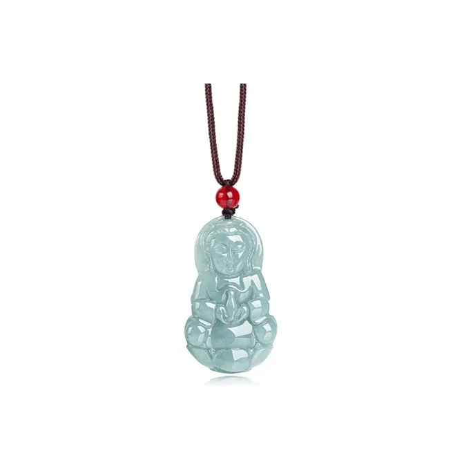 KING TAI SANG Glutinous Jade Jadeite Necklaces Unisex-1