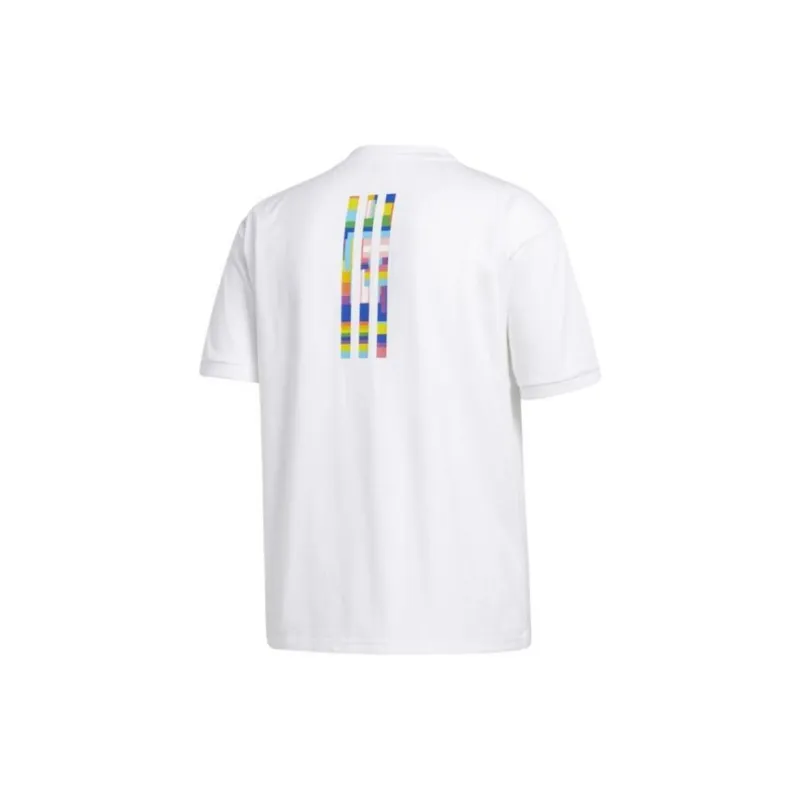 Adidas Pride T Shirt Men's White-1