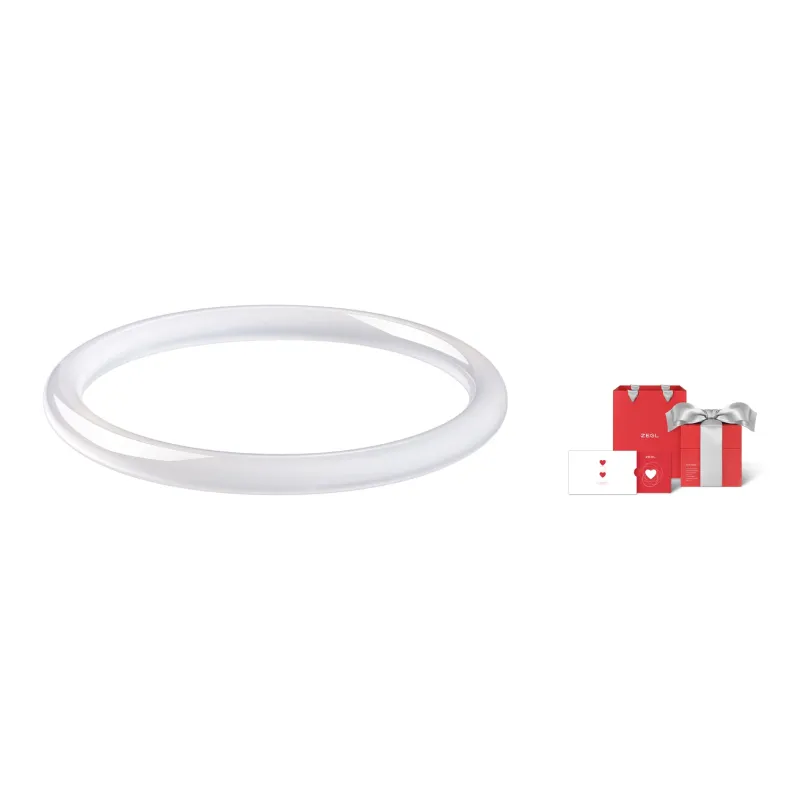 ZEGL Chalcedony Bangles Women's Purple Green White-5